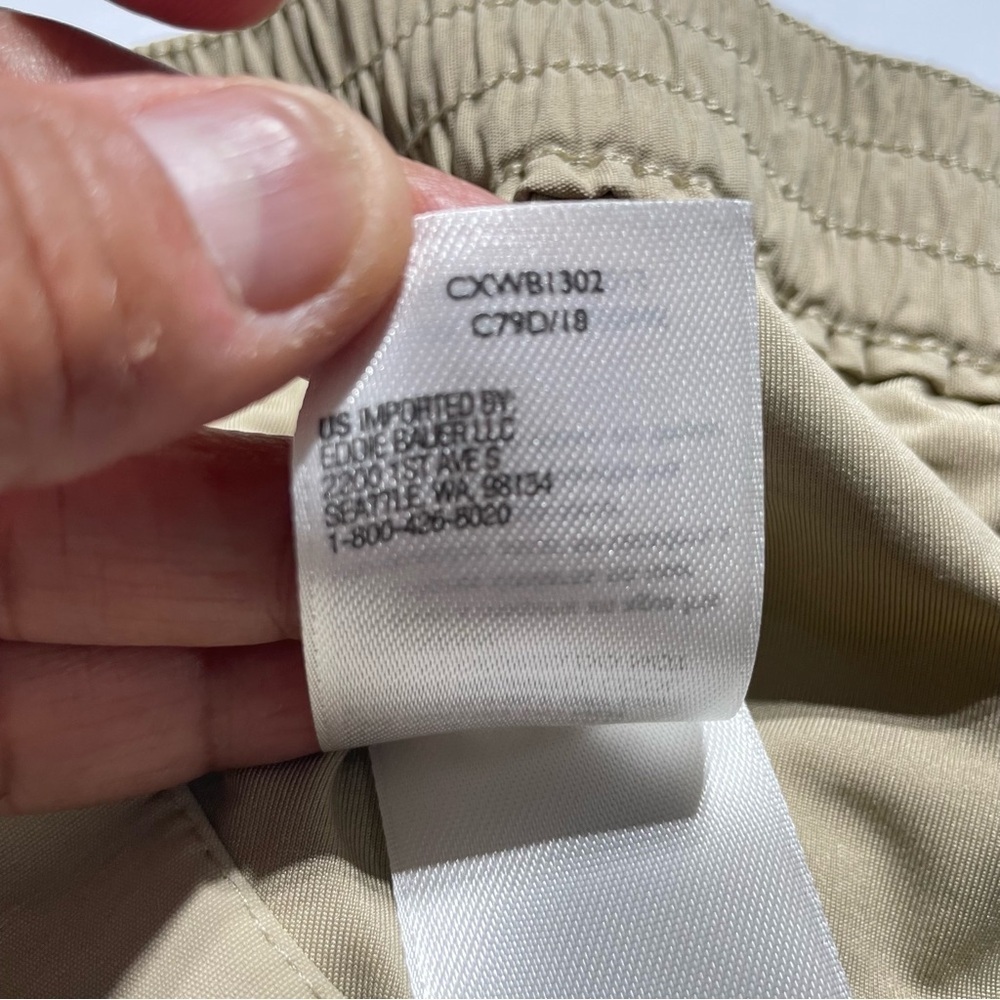Eddie Bauer Tulip Hem Skort khaki size L - Picture 9 of 12
